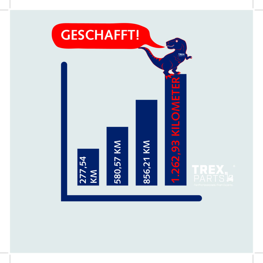 Ergebnisse des FRICKE Social Runs bei Team TREX Parts.