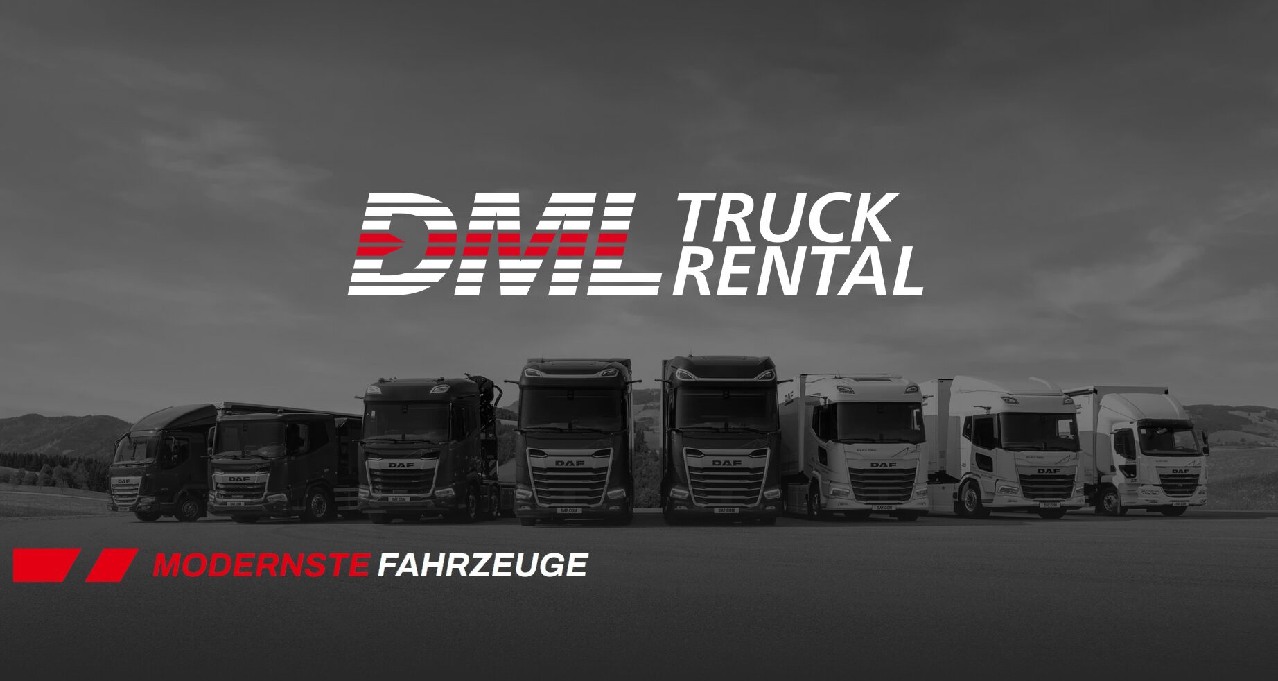 Azubi Projekt: Neue Website-Optik für DML Truck Rental