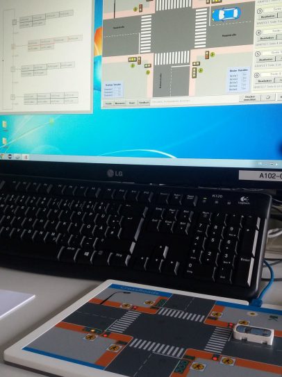 duales Studium Fricke: Ampelschaltung am PC