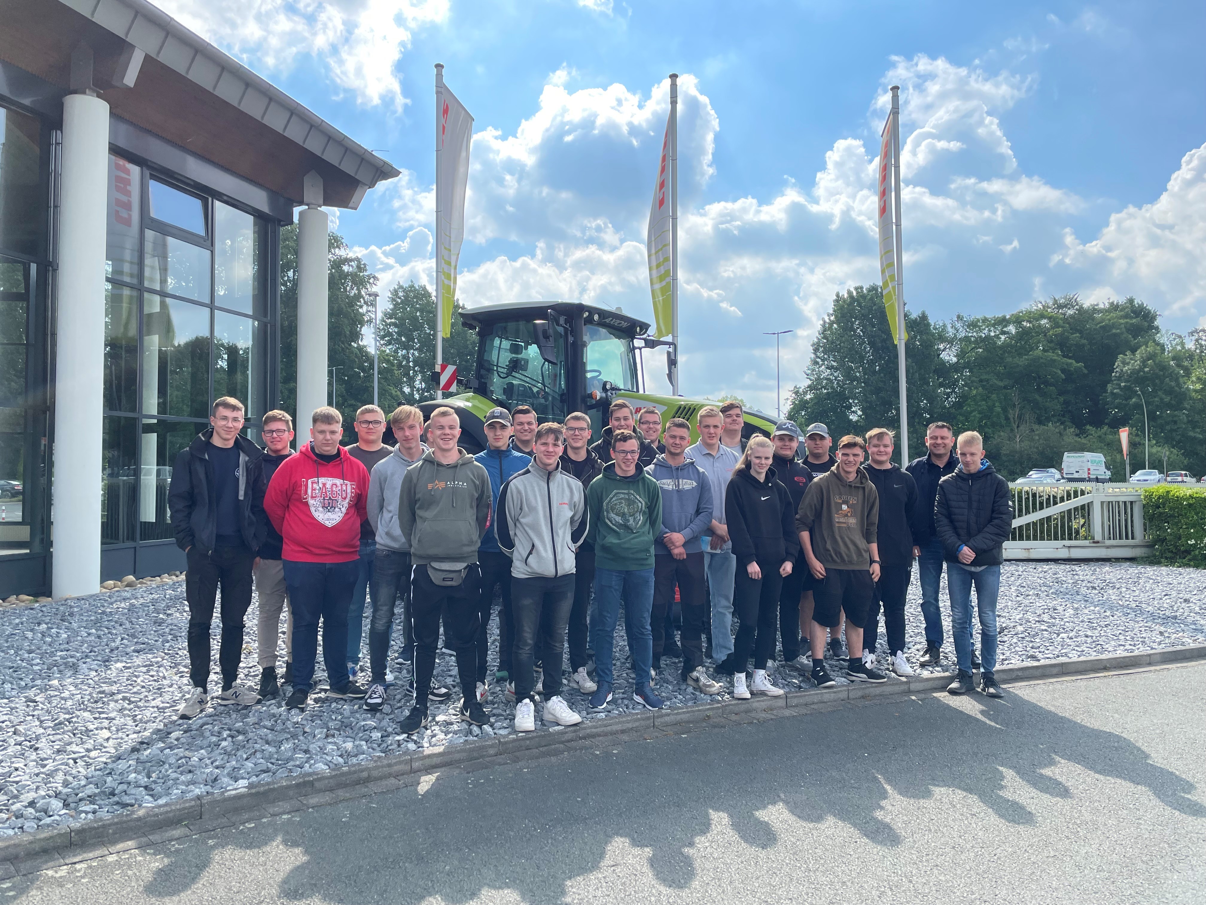 Azubi-Ausflug nach Harsewinkel: Endlich wieder on Tour