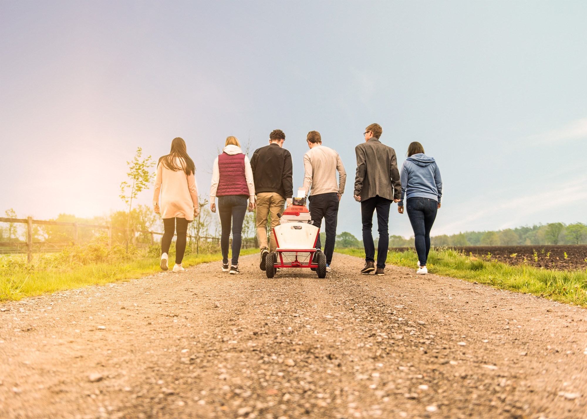 Fricke Azubis vor der Kamera - Bitte lächeln!