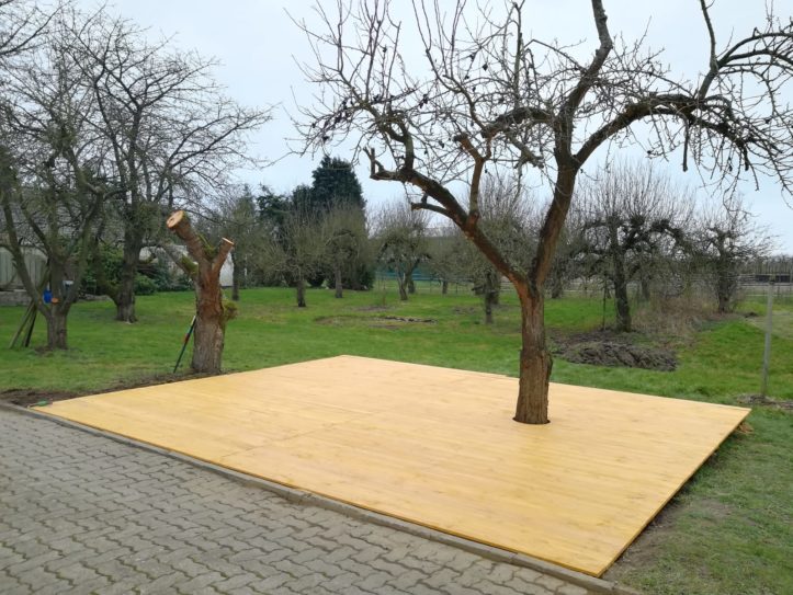 Garagentheater Jork Open-Air-Bühne